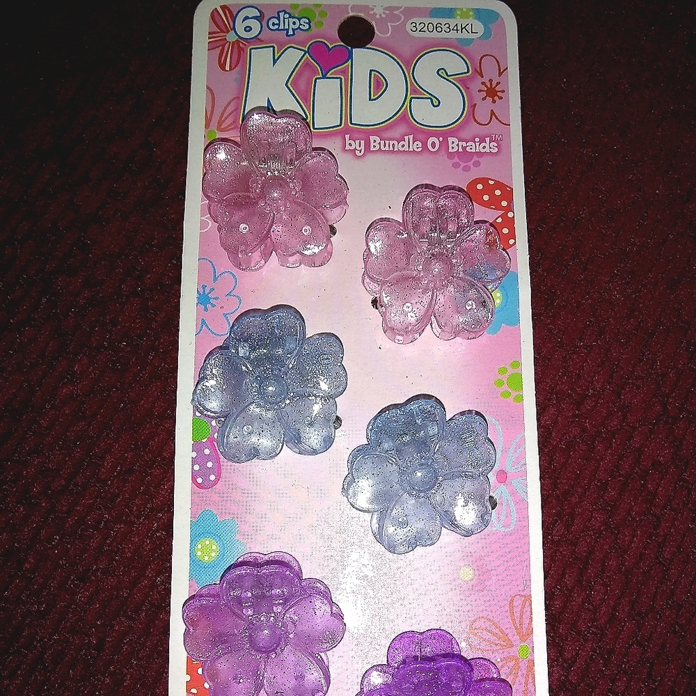 Kids clips 12 packs of 6
